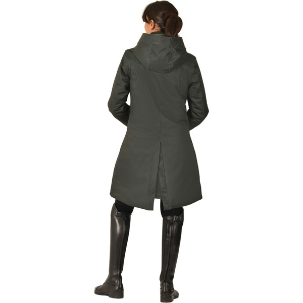 2025 Weatherbeeta Womens All Purpose Waterproof Longline Equestrian Jacket 1028432 - Midnight Green